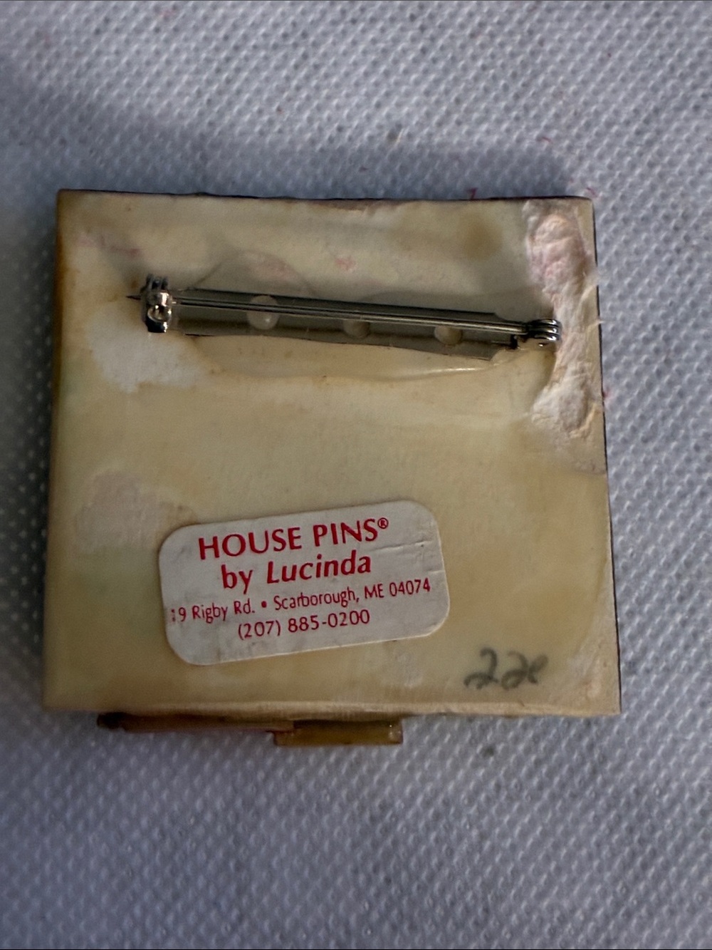 Lucinda Christmas Holiday Barn Farm Angel Pin *Read Description* - Picture 6 of 6